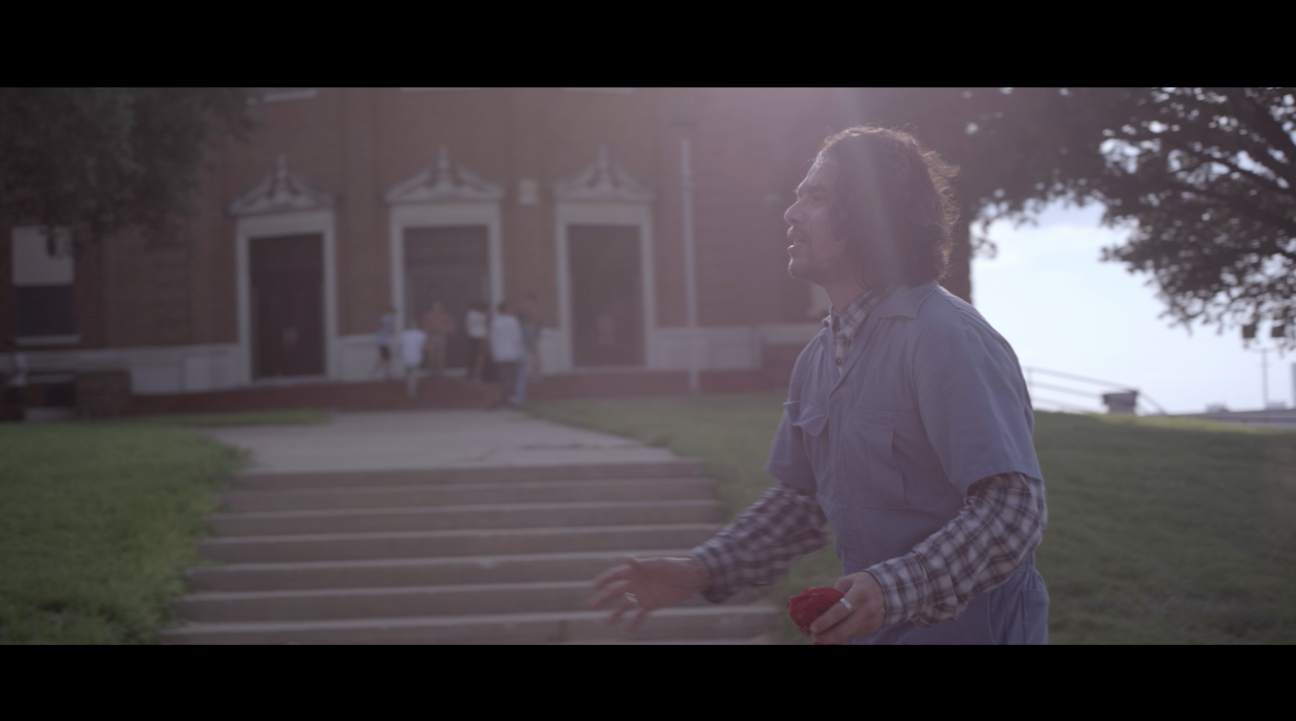 Behind the scenes production still